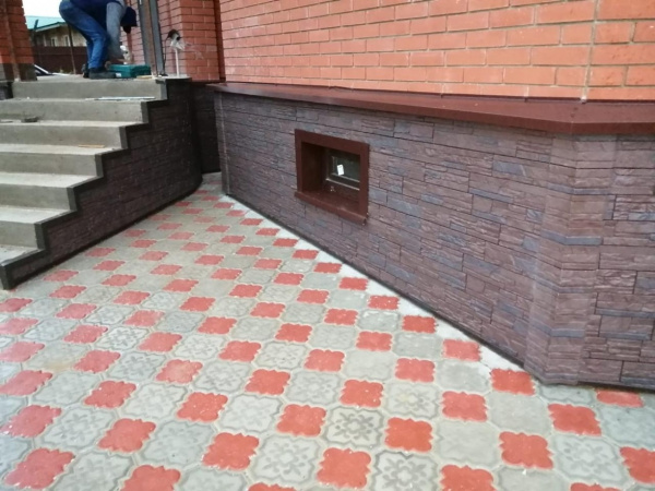 Docke PREMIUM STEIN Угол (Темный орех)