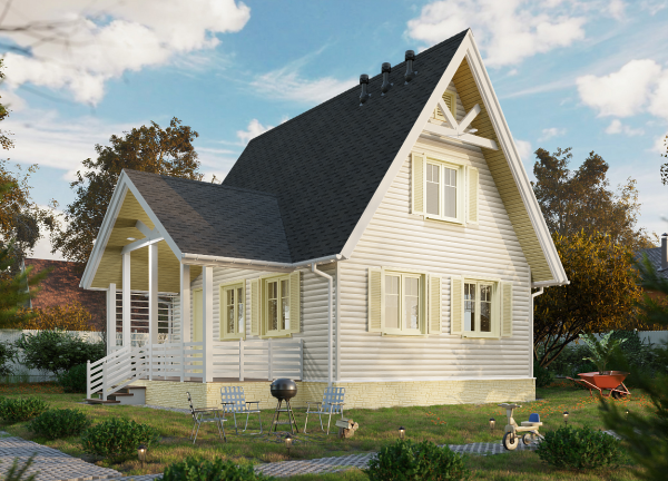 Docke LUX/ Монреаль Блок-Хаус D4,7T (Орех)